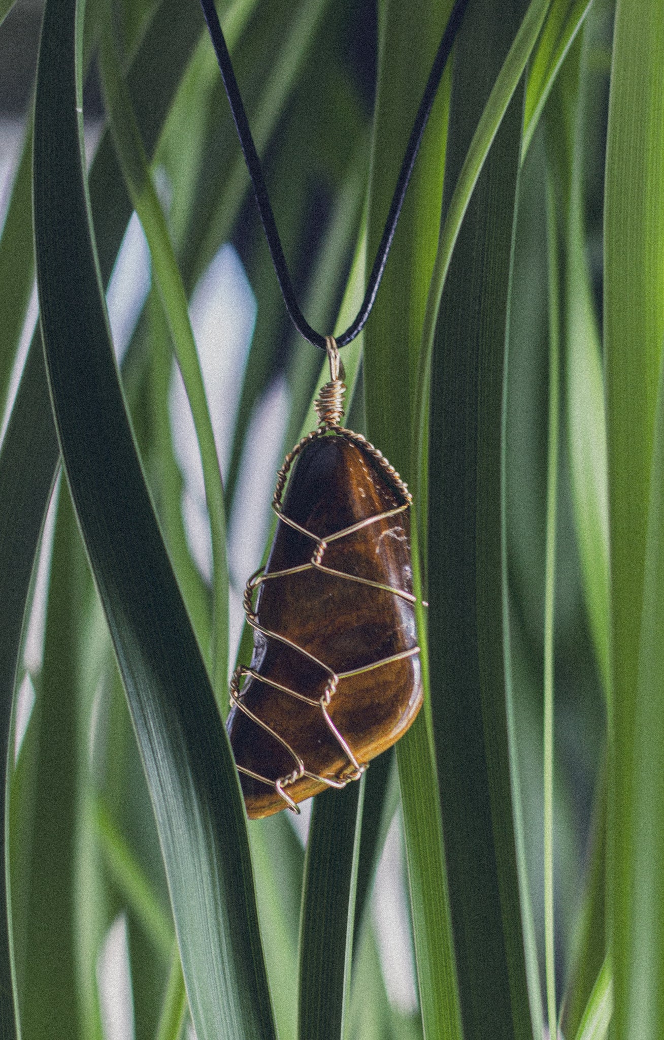 Large Tiger's Eye Pendant