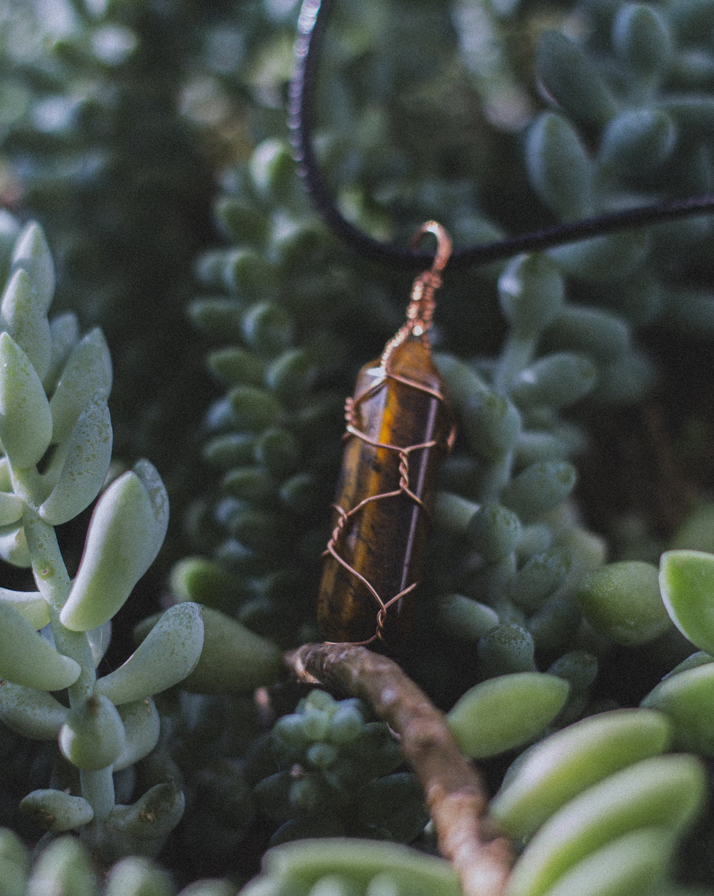 Mini Tiger's Eye Pendant