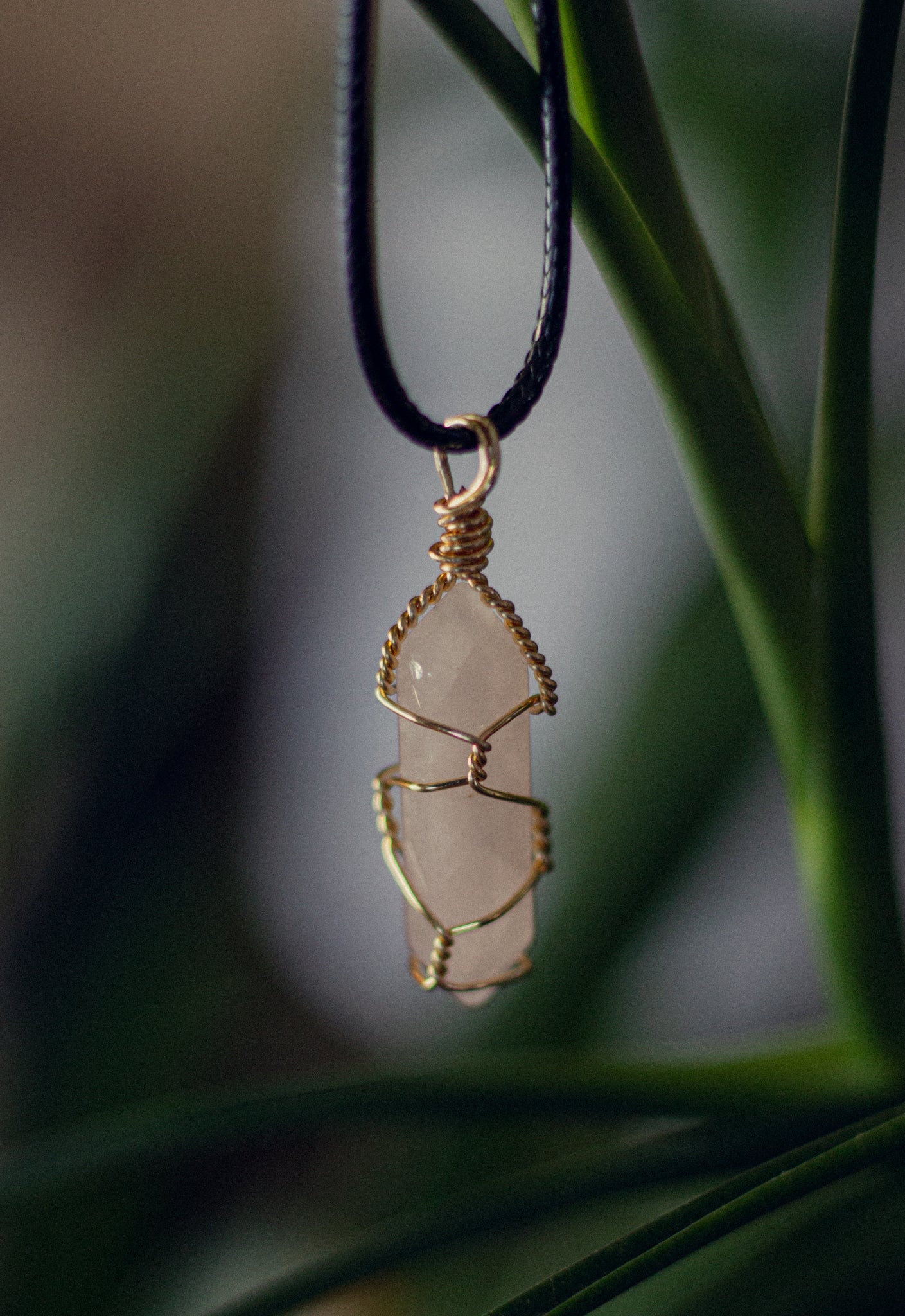 Rose Quartz Mini Pendant