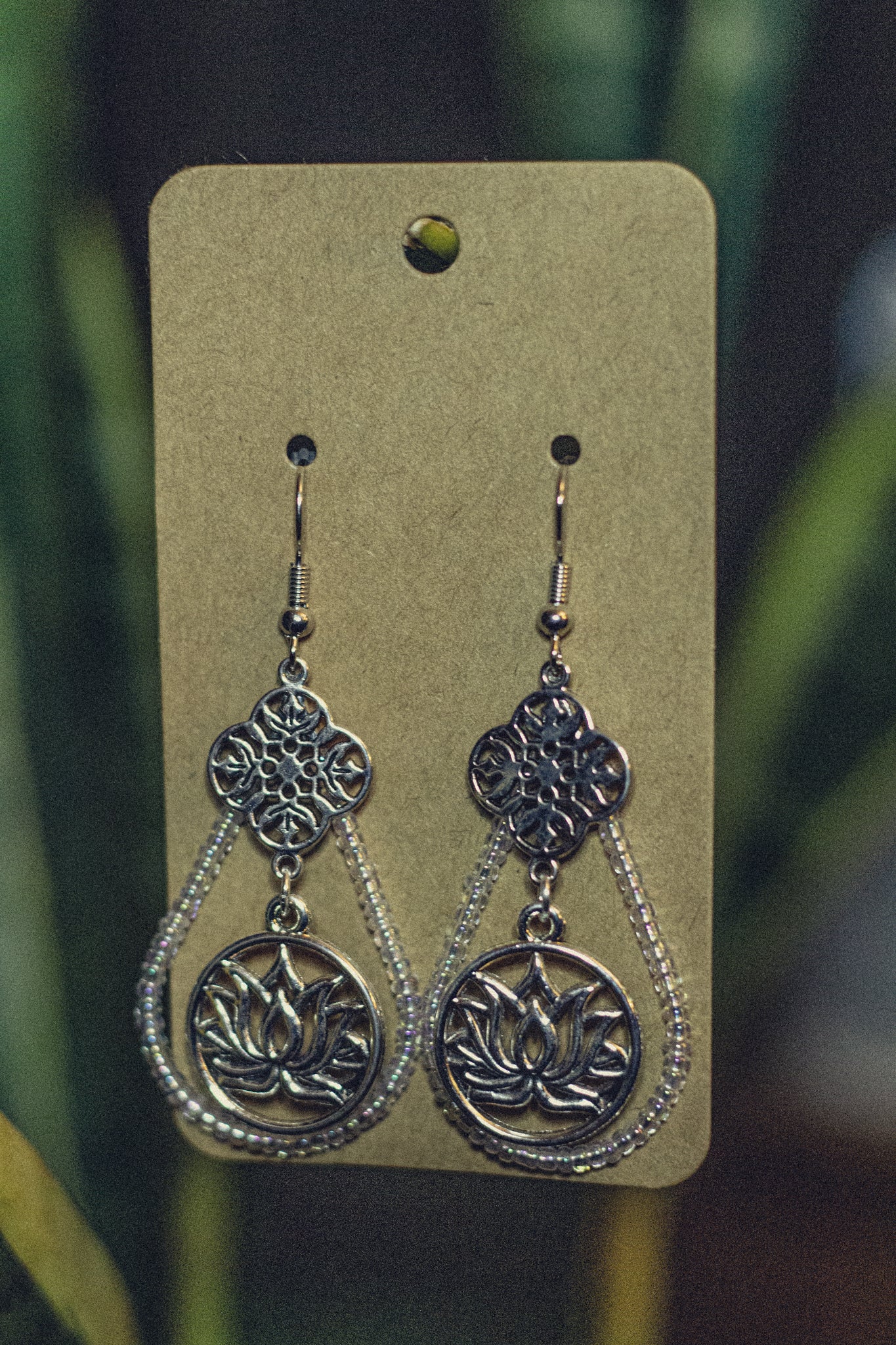 Lotus Earrings